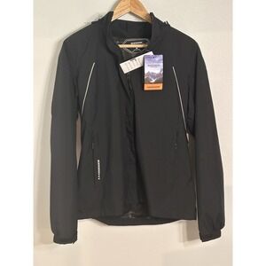 MOERDNG men'sHooded windbreaker Medium‎ black